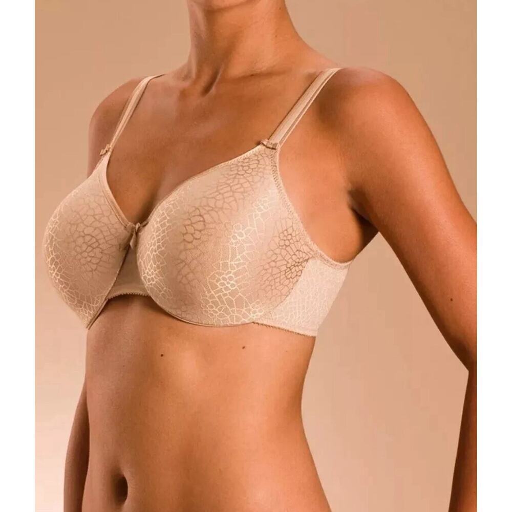Chantelle 1891 Magnifique Minimizer Unlined Underwire Bra US Size 38 DDDD B1283